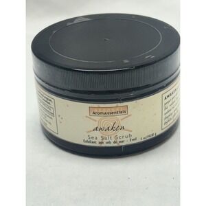 ARBONNE Aromassentials AWAKEN Sea Salt Scrub 5 oz - Sealed NEW